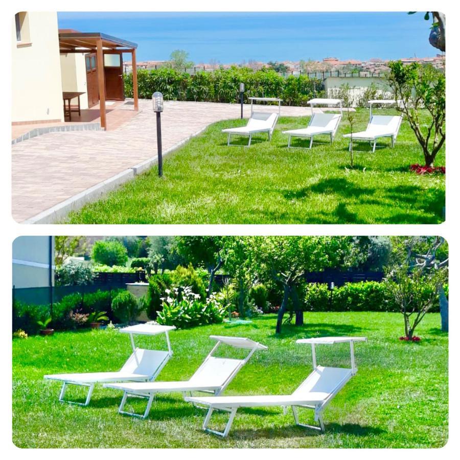 Casa Vacanze Con Vista Mare E Giardino - Amanecer Marzocca di Senigallia Bagian luar foto